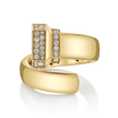 Signataire Open Ring Yellow Gold