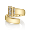 Signataire Open Ring Yellow Gold