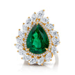 Zambian Emerald Elegance Ring