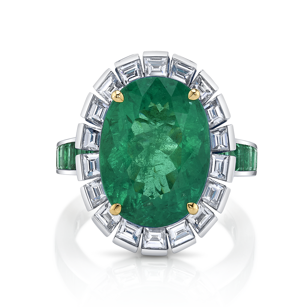 deBoulle High Jewelry Collection Bespoke Emerald Ring