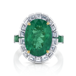 deBoulle High Jewelry Collection Bespoke Emerald Ring