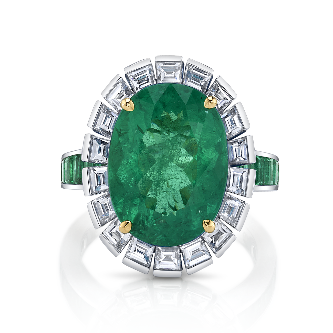 deBoulle High Jewelry Collection Bespoke Emerald Ring