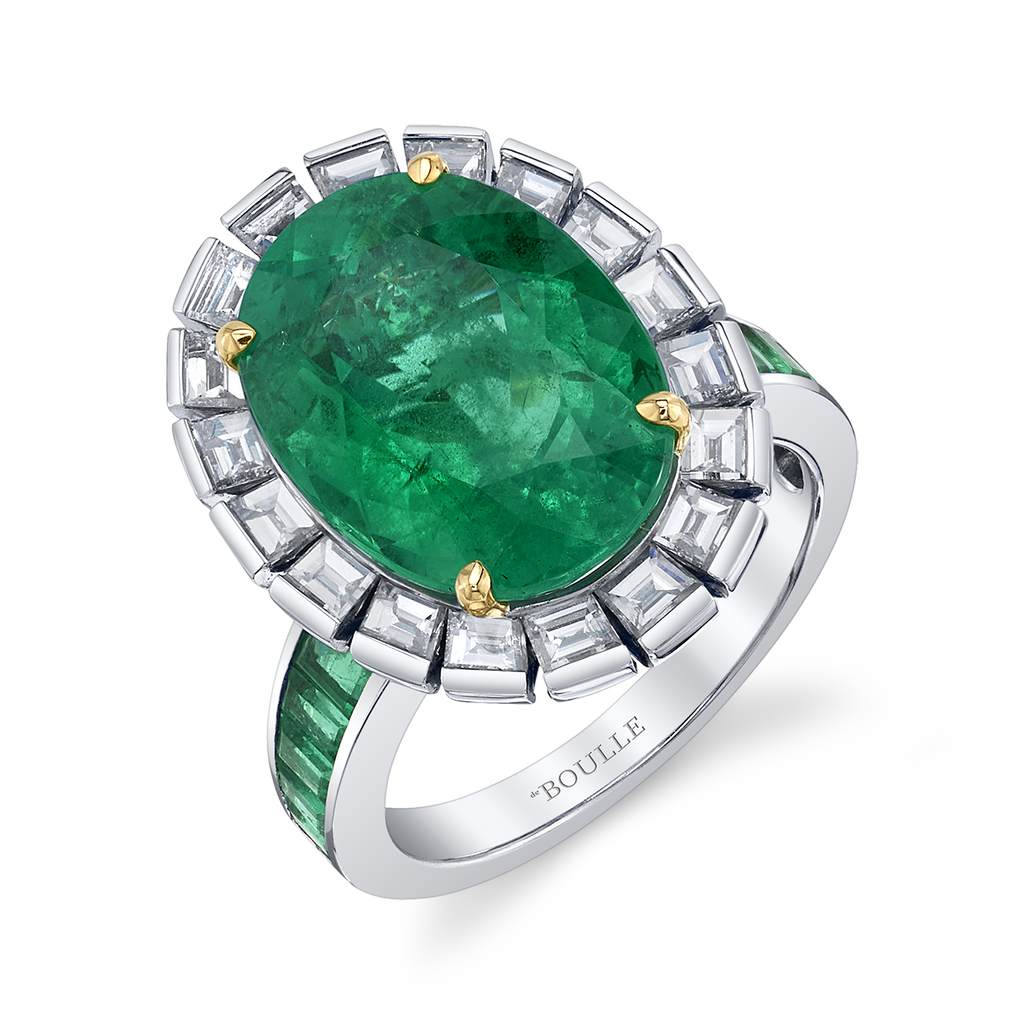 deBoulle High Jewelry Collection Bespoke Emerald Ring