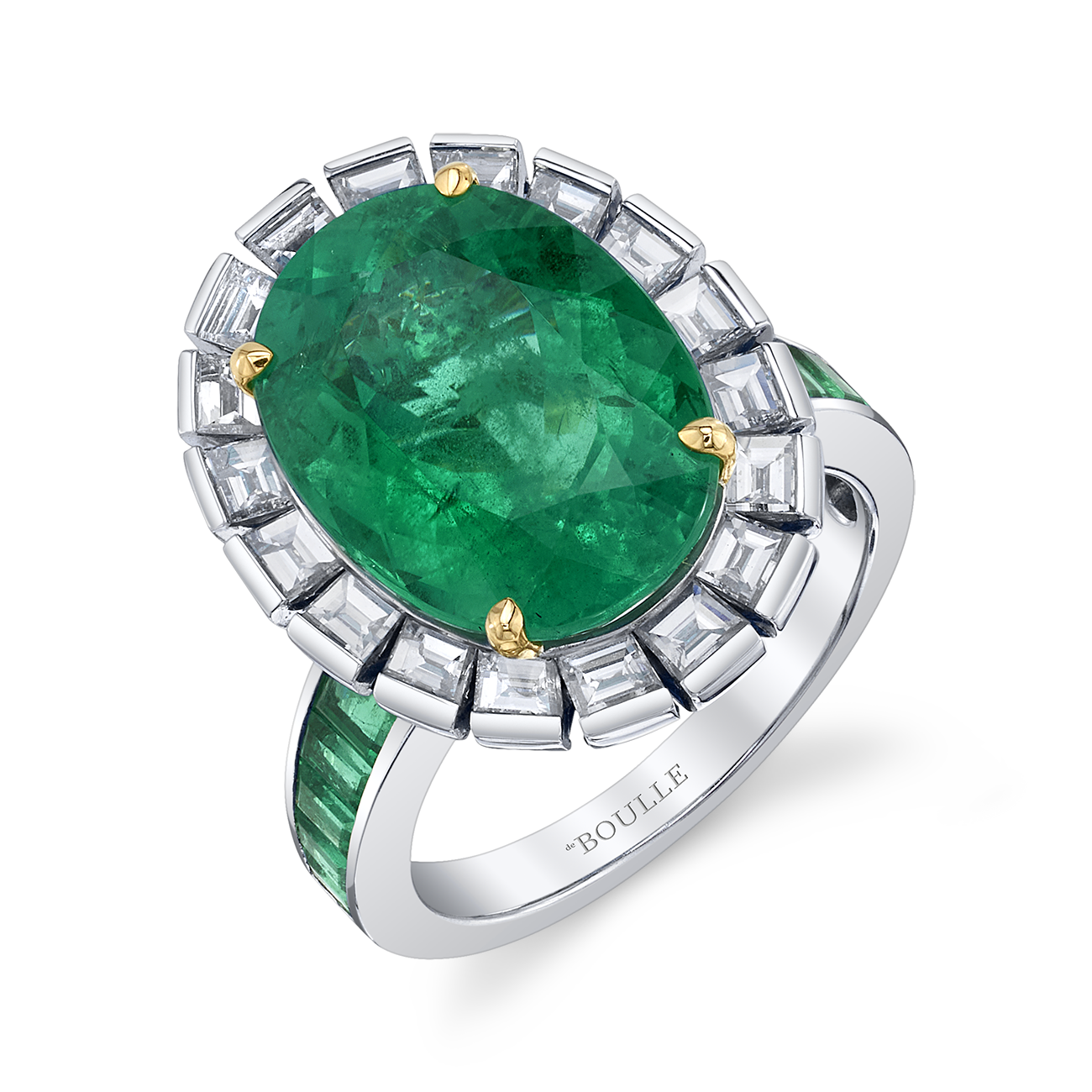 deBoulle High Jewelry Collection Bespoke Emerald Ring