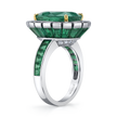 deBoulle High Jewelry Collection Bespoke Emerald Ring