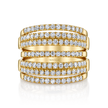 deBoulle Collection 7 Row Diamond Ring