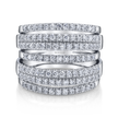 deBoulle Collection 7 Row Diamond Ring