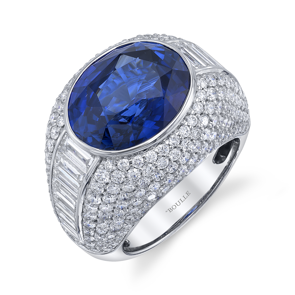 deBoulle High Jewelry Collection Royal Blue Ring