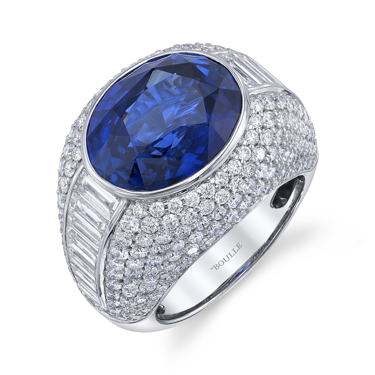 deBoulle High Jewelry Collection Royal Blue Ring