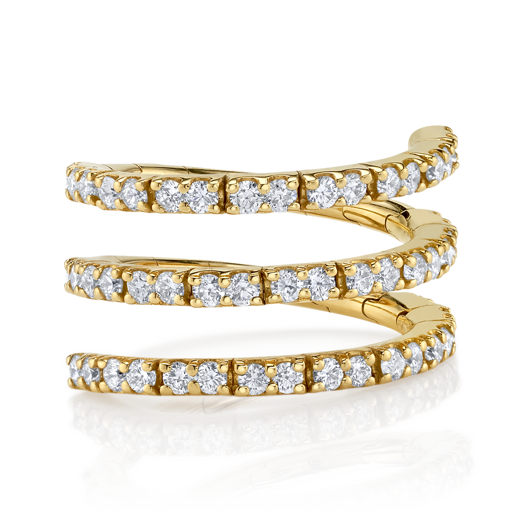 Spiral Ring in Yellow Gold