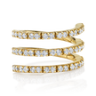 Spiral Ring in Yellow Gold