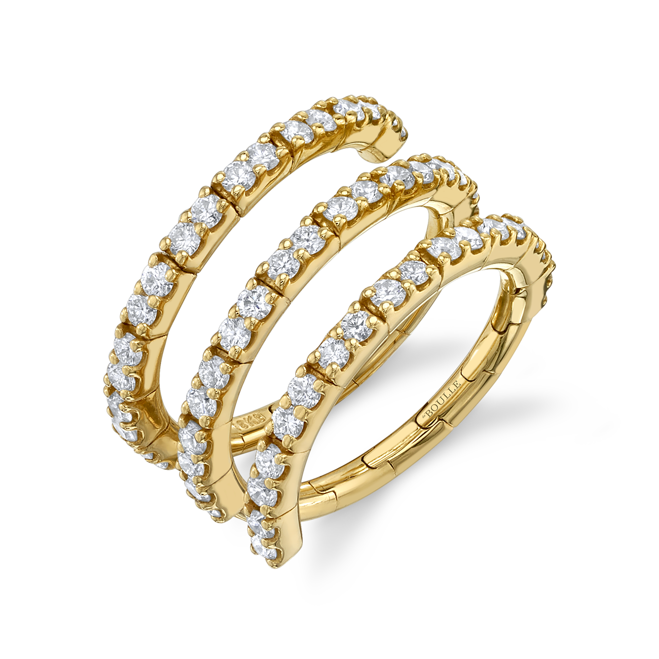 Spiral Ring in Yellow Gold