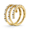 Spiral Ring in Yellow Gold