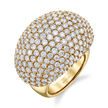 deBoulle Collection Pavé Domed Diamond Ring