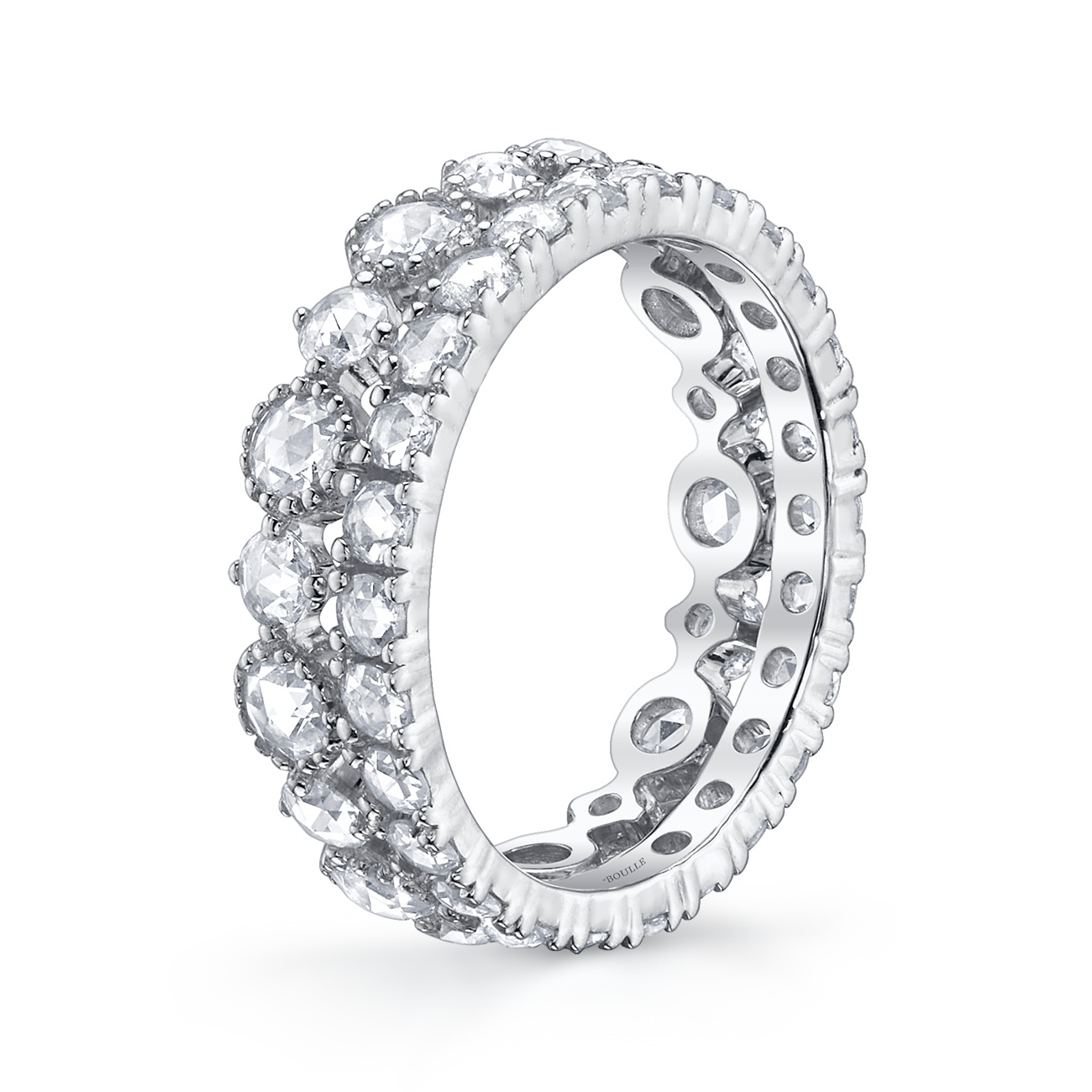 RosÃ© Ring in White Gold