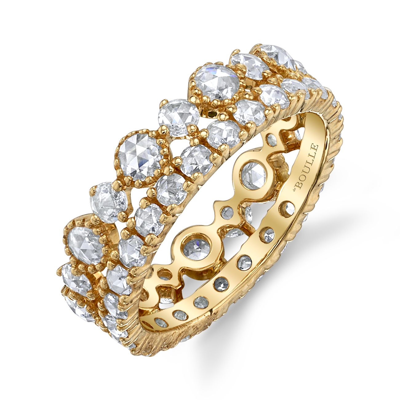 deBoulle Collection Rosé Ring in Yellow Gold