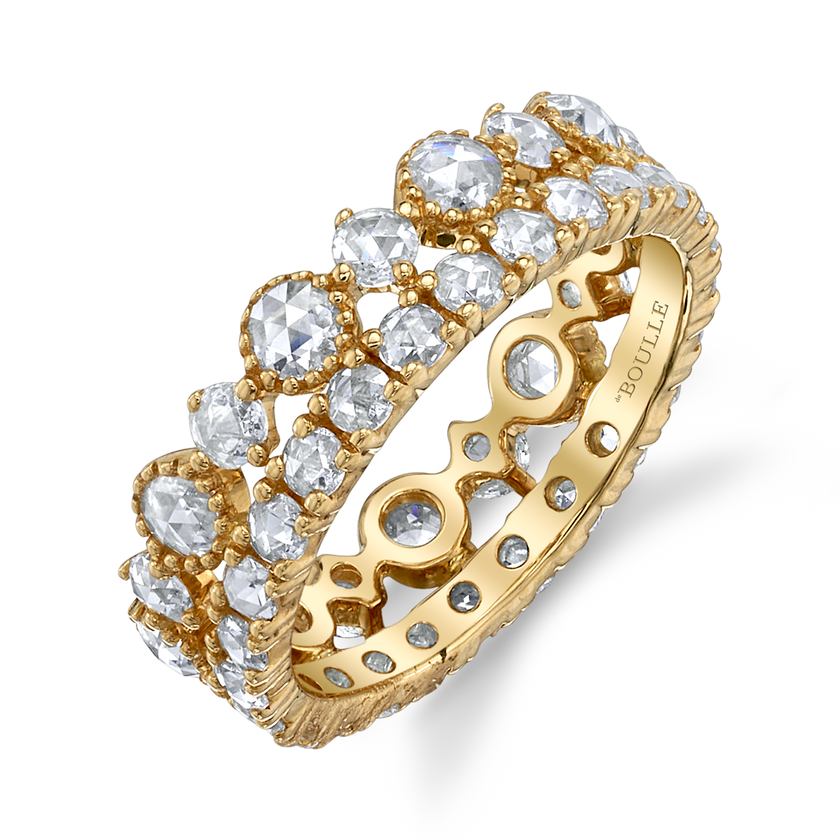 deBoulle Collection Rosé Ring in Yellow Gold