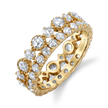 RosÃ© Ring in Yellow Gold