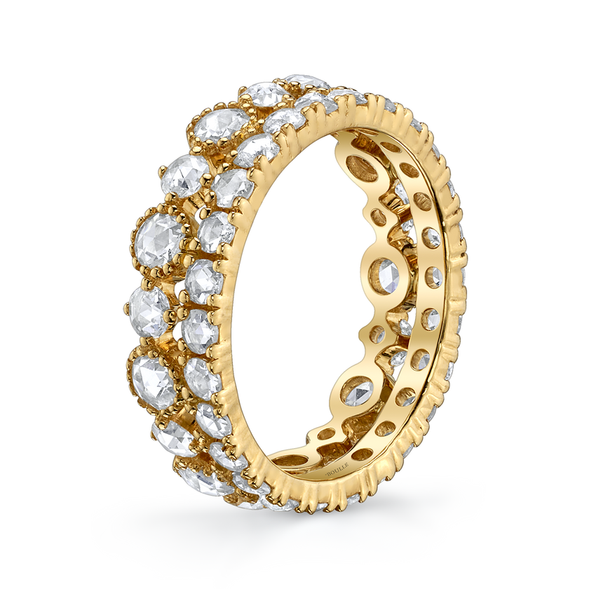 deBoulle Collection Rosé Ring in Yellow Gold