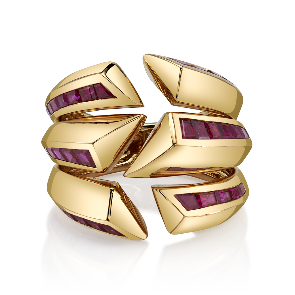 Archetype Ring with Rubies