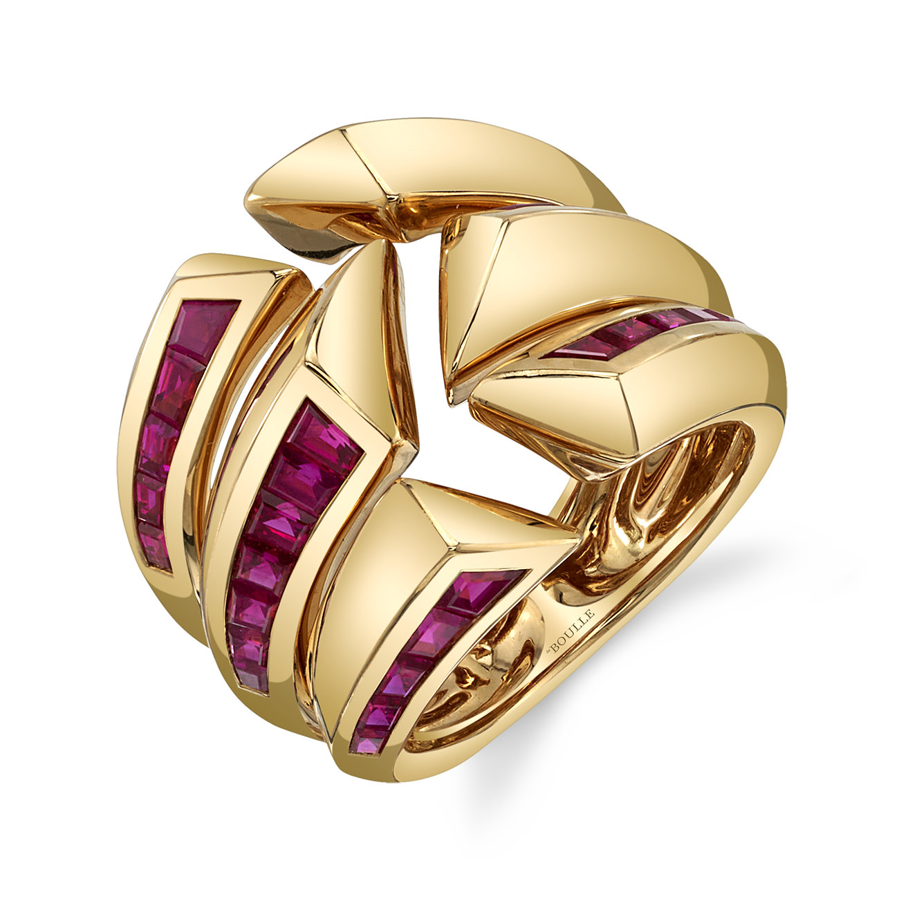 Archetype Ring with Rubies