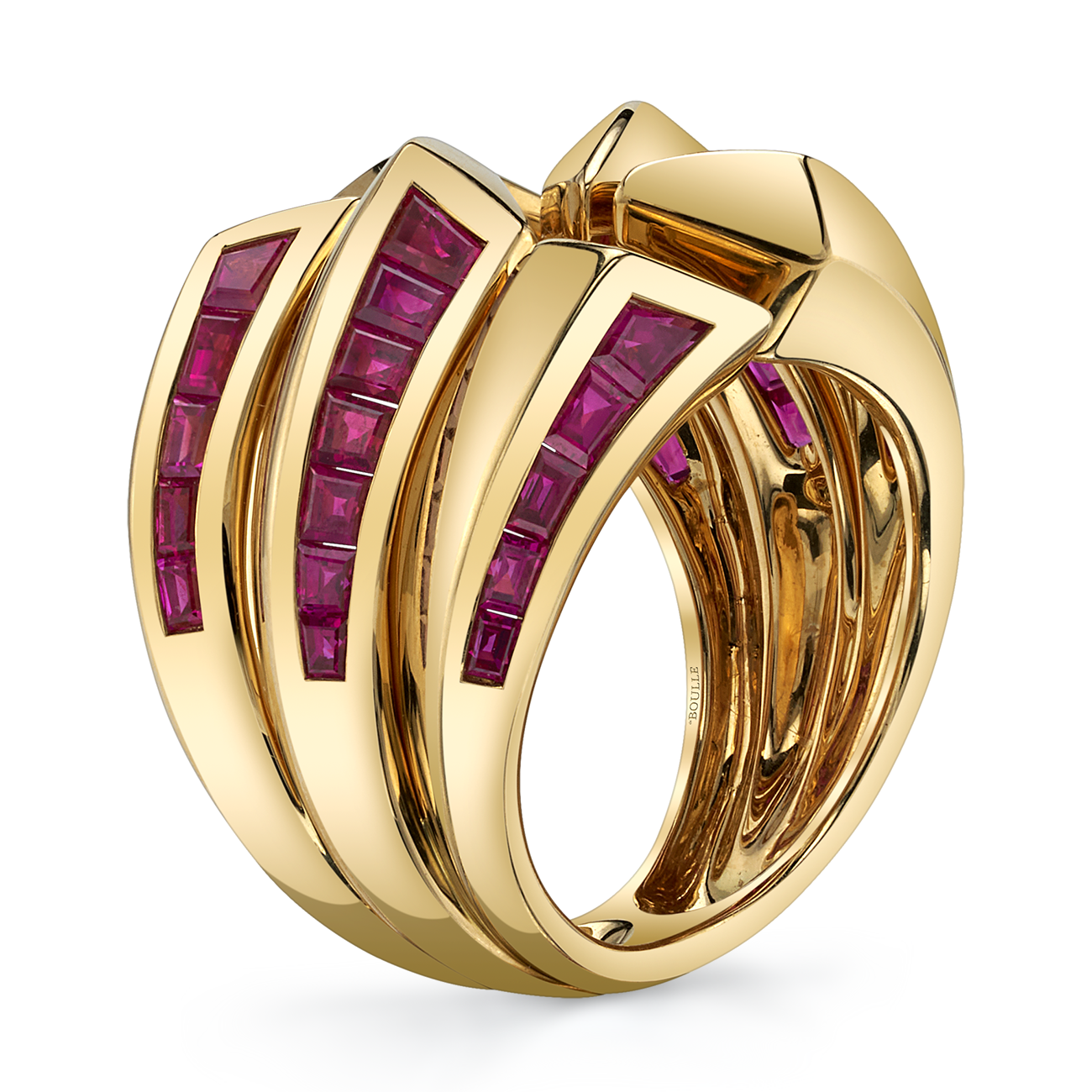 Archetype Ring with Rubies