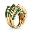 Archetype Ring with Emeralds