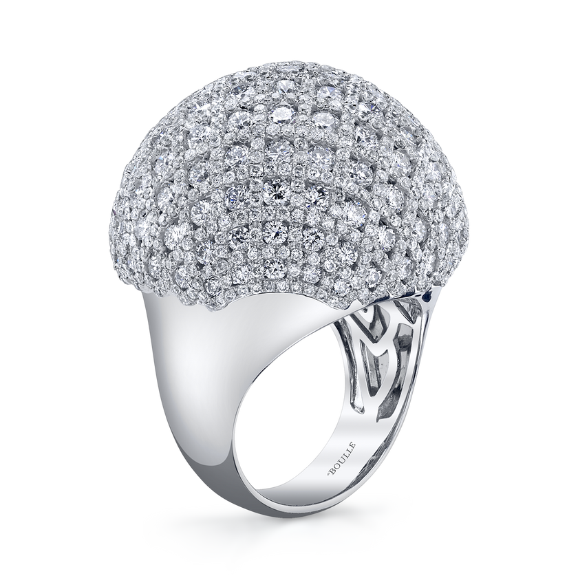 deBoulle Collection Diamond Bombe Ring