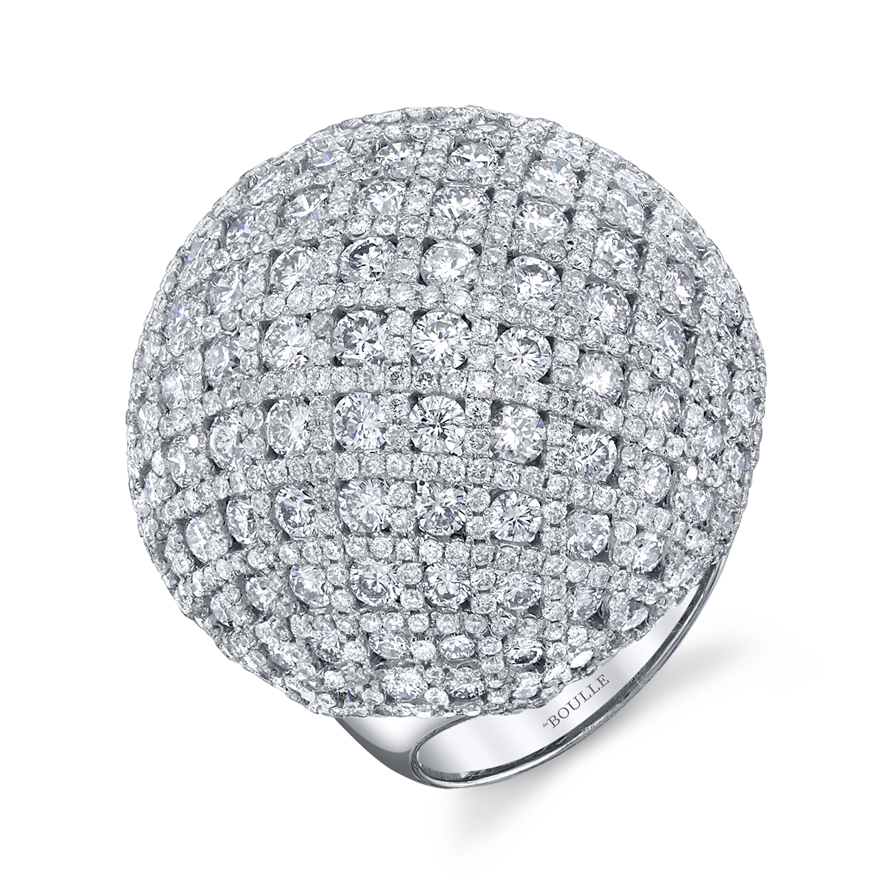 deBoulle Collection Diamond Bombe Ring