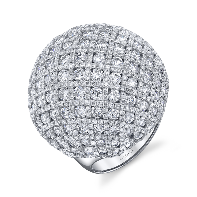 deBoulle Collection Diamond Bombe Ring