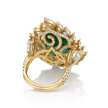 Zambian Emerald Elegance Ring