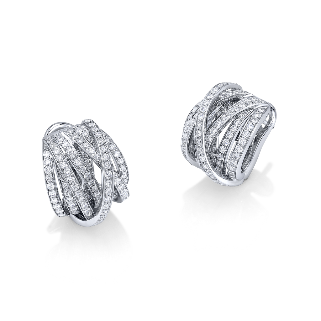 deBoulle Collection Overlapping Earrings