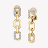 Linkedin Earrings in Yellow Gold