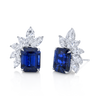 Sapphire & Diamond Earrings