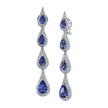 deBoulle Collection Tanzanite Drop Earrings