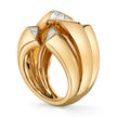 deBoulle Collection Archetype Ring with Diamonds in Yellow Gold