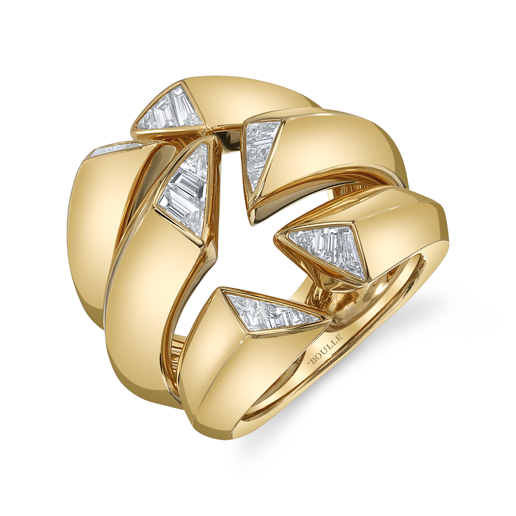 Archetype Ring with Diamonds