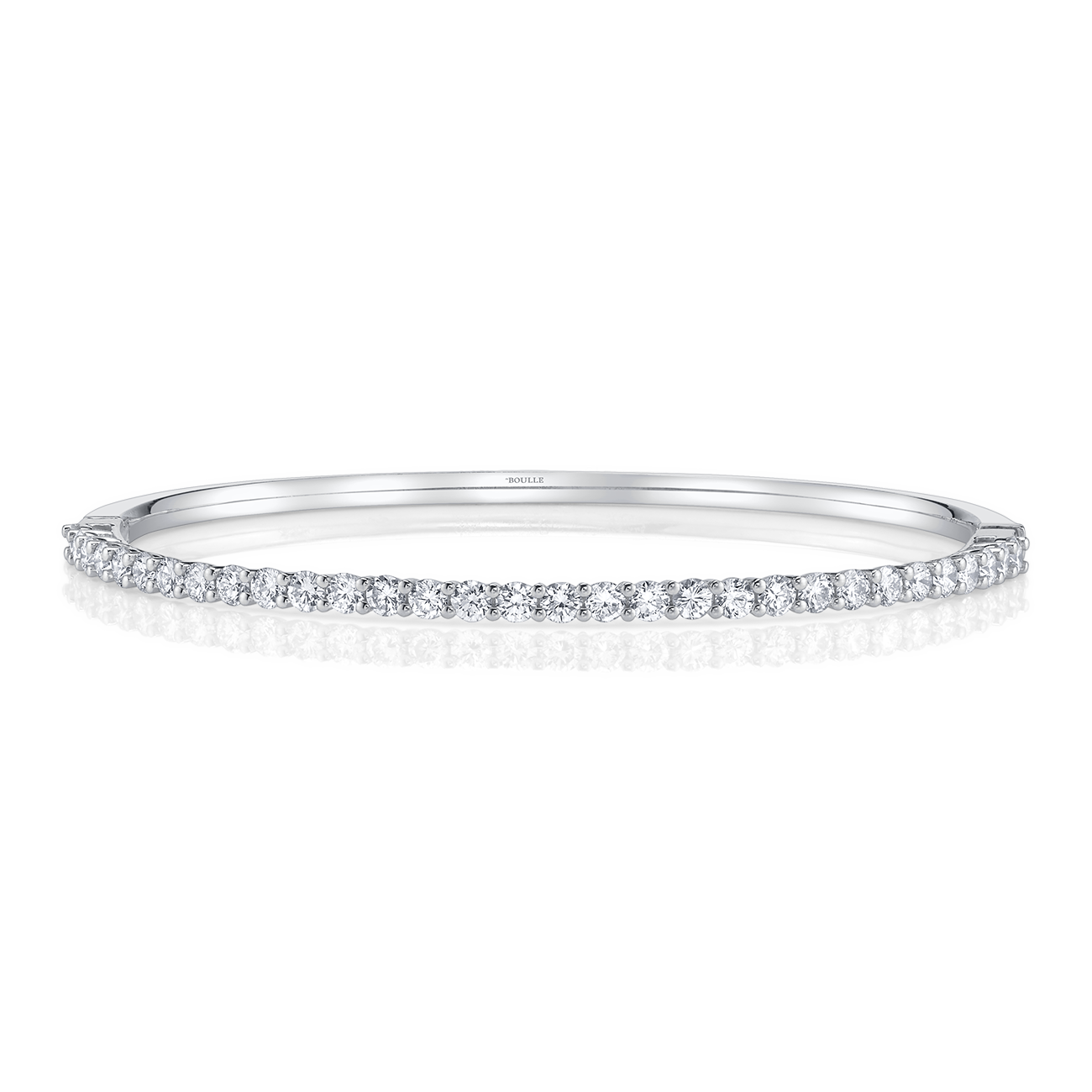 Round Brilliant Diamond Bangle