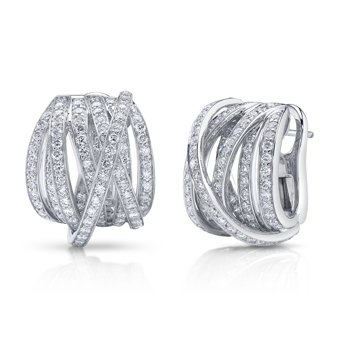 deBoulle Collection Overlapping Earrings