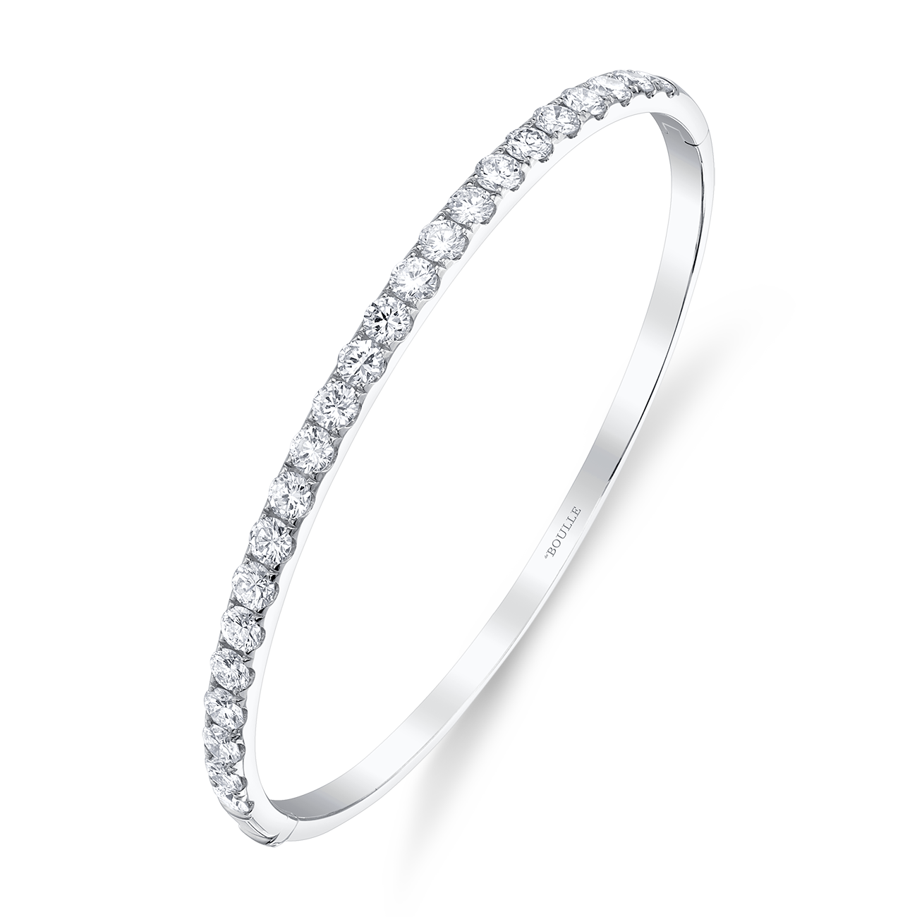 Diamond Halfway Bangle