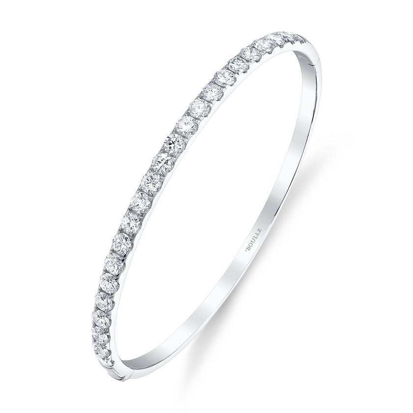 Diamond Halfway Bangle