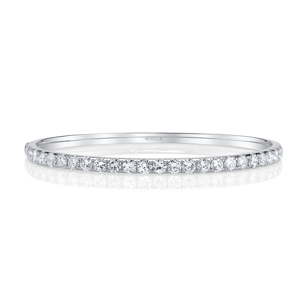 Diamond Halfway Bangle