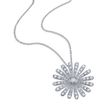 deBoulle Collection Daisy Necklace in White Gold