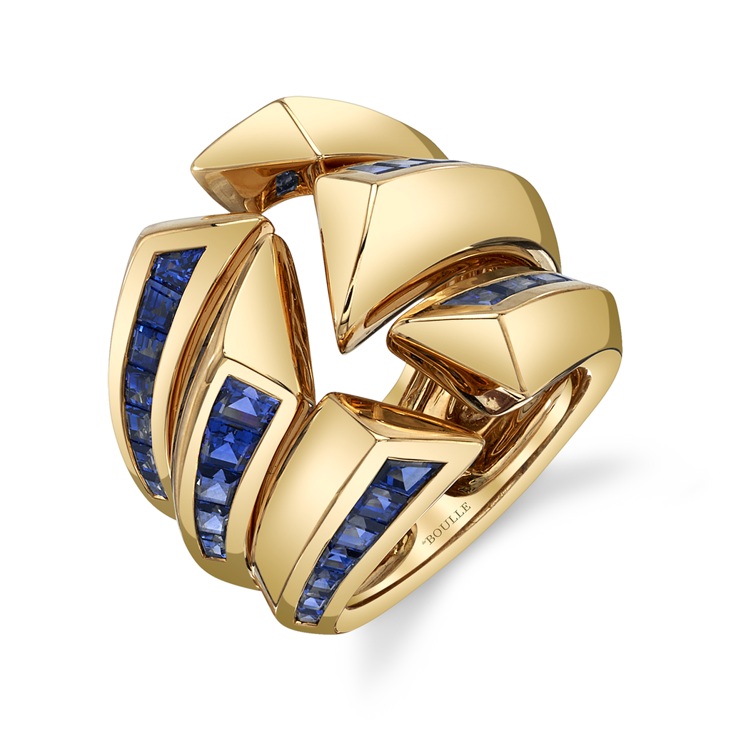 deBoulle Collection Archetype Ring with Sapphires