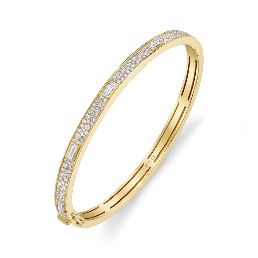 deBoulle Collection Signataire Stacking Bangle in Yellow Gold