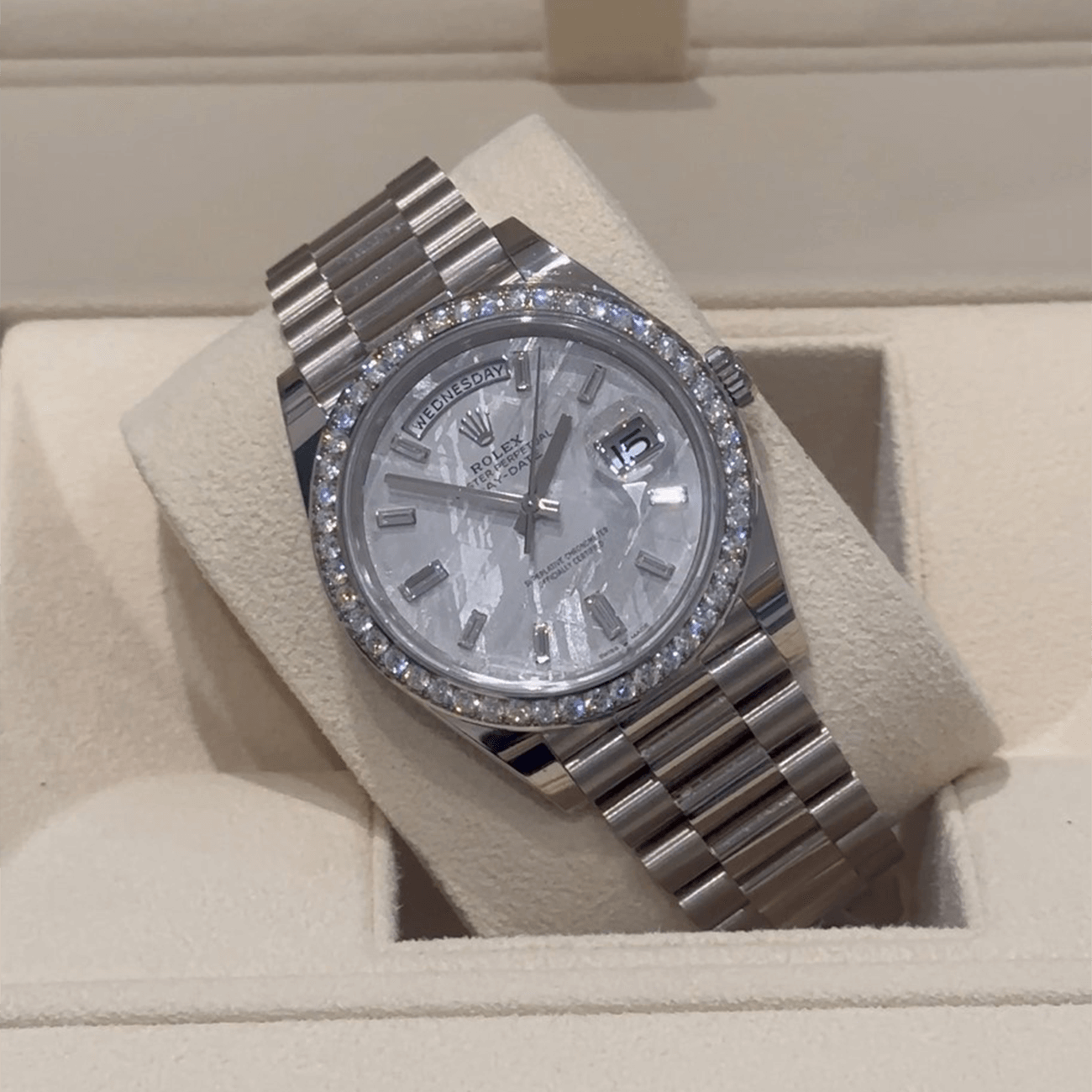 Pre-Owned Rolex Day-Date Meteorite 228349RBR