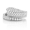 deBoulle Collection Bypass Ring in White Gold