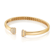 Signataire Open Cuff Yellow Gold