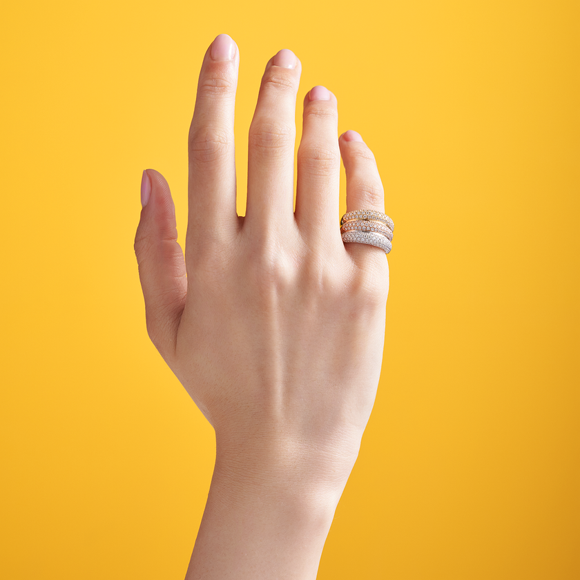 deBoulle Collection Posh Triple Stacked Bands