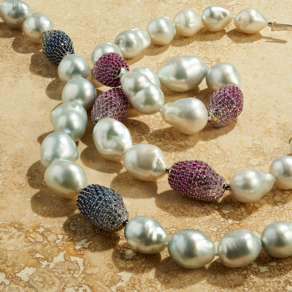 deBoulle Collection South Sea Baroque Pearl Necklace